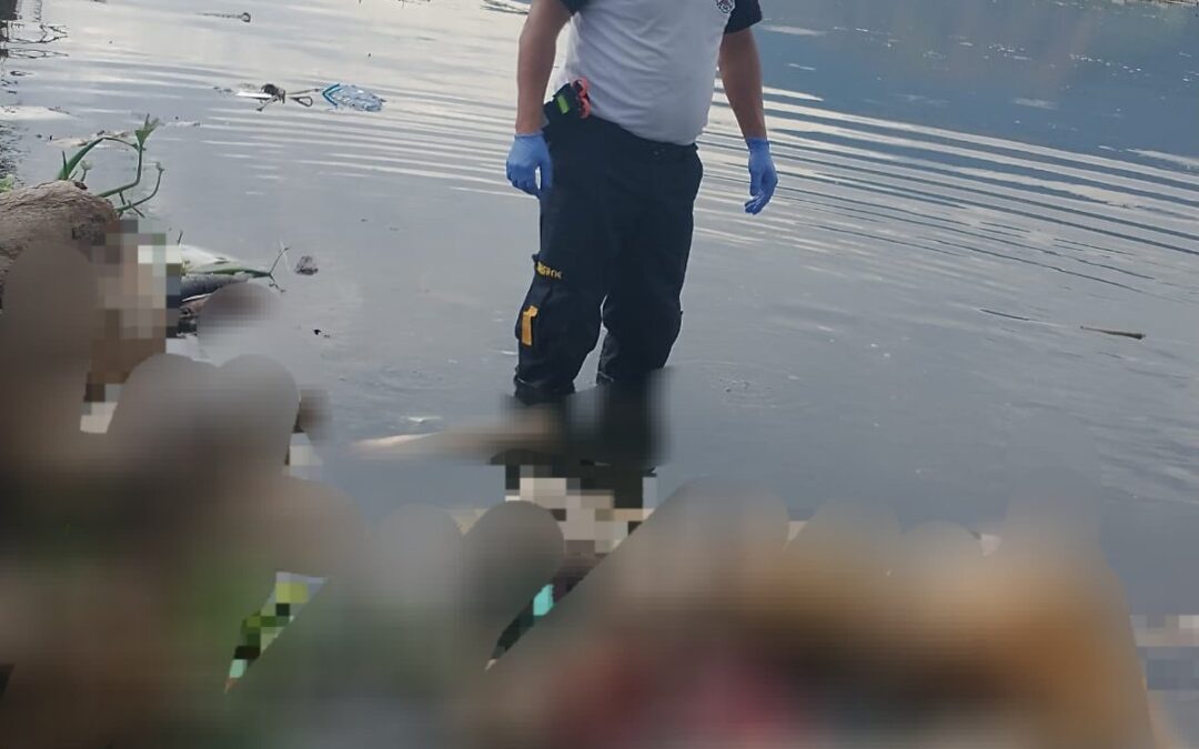 Misterio Macabro en Aguas Turbias: Tres Cuerpos Emergen en la Desembocadura del Río Villalobos al Lago de Amatitlán