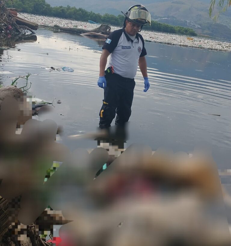 Misterio Macabro en Aguas Turbias: Tres Cuerpos Emergen en la Desembocadura del Río Villalobos al Lago de Amatitlán