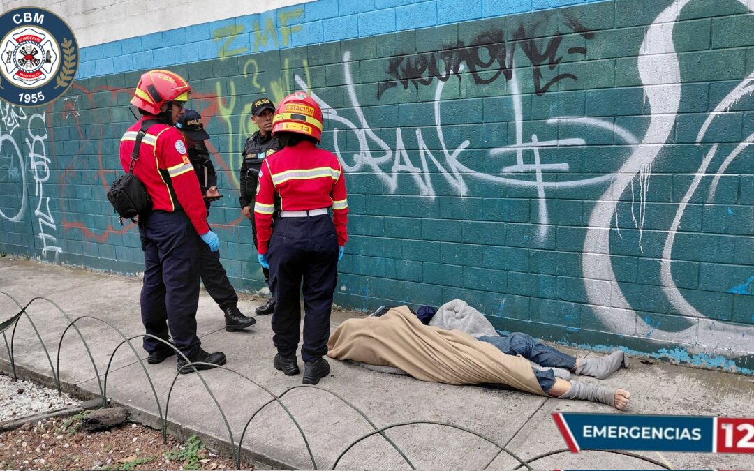 Horror en el Centro Histórico: Joven Baleado en la Cabeza Hallado Sin Vida en Plena Zona 1 Capitalina