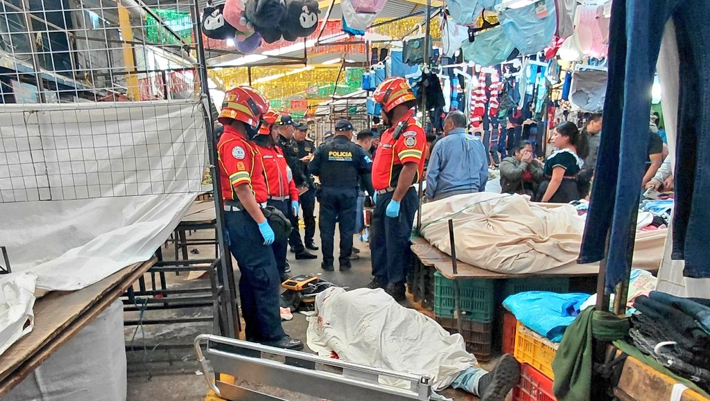 Ataque Armado en Mercado San Martín: Un Vendedor Fallece y un Cliente Resulta Herido en Zona 6
