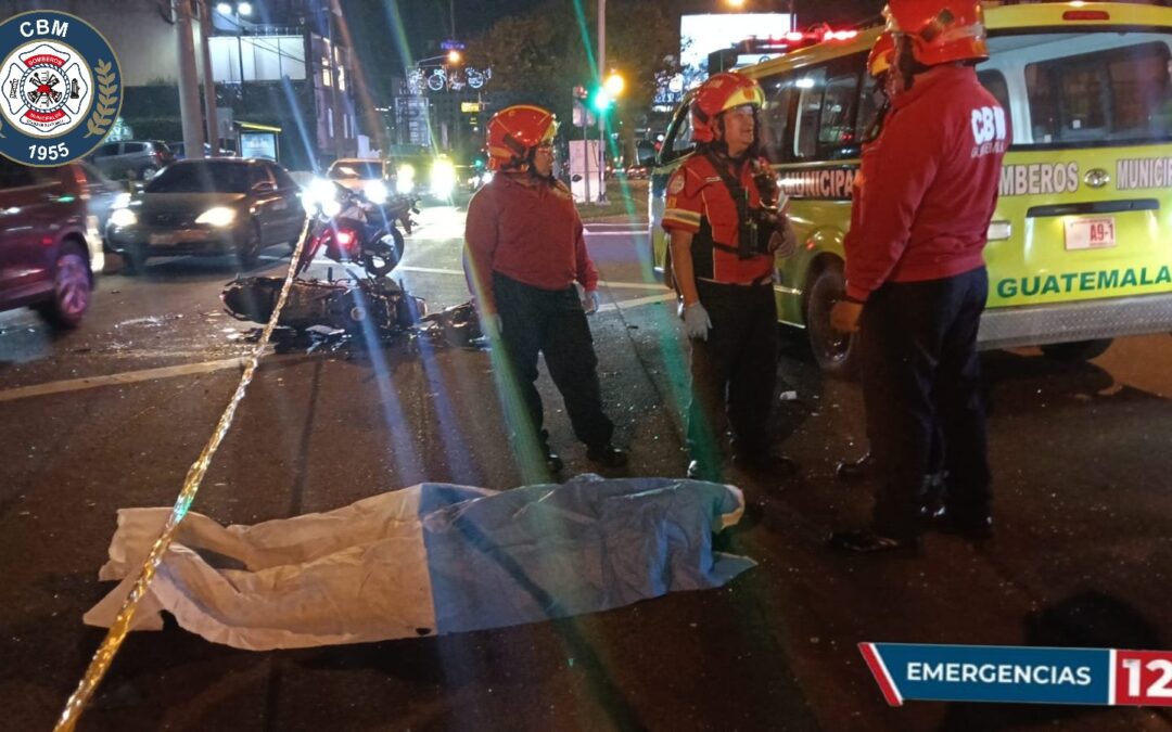 Tragedia Vial en Pleno Corazón Comercial: Motorista Pierde la Vida en Colisión en Boulevard Los Próceres