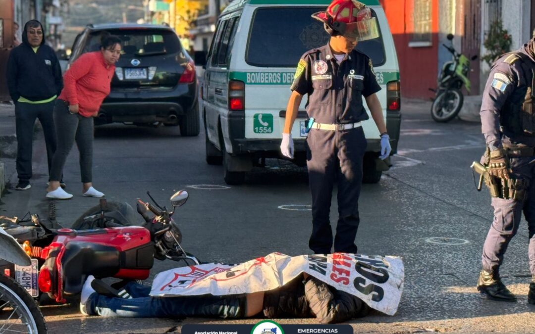 Incidente Armado en San Miguel Petapa Deja Motociclista Fallecido