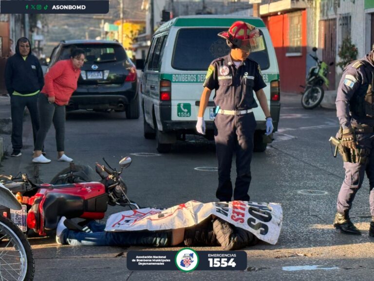 Incidente Armado en San Miguel Petapa Deja Motociclista Fallecido