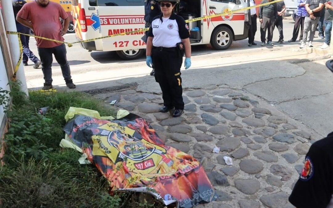 Ejecución en Ciénaga Grande: Joven de 25 Años Asesinado a Balazos en San José Pinula